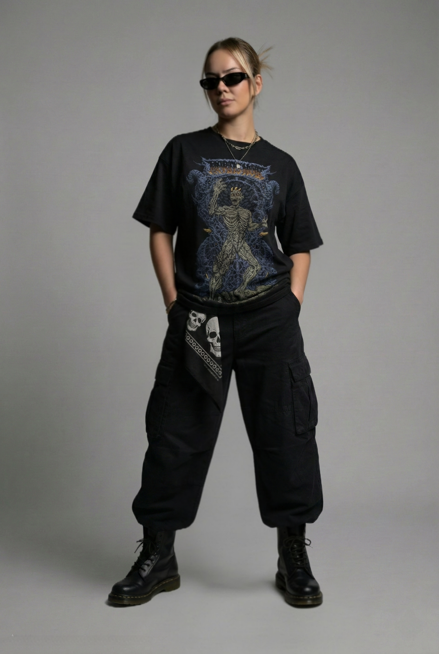 Back from dead oversize t-shirt