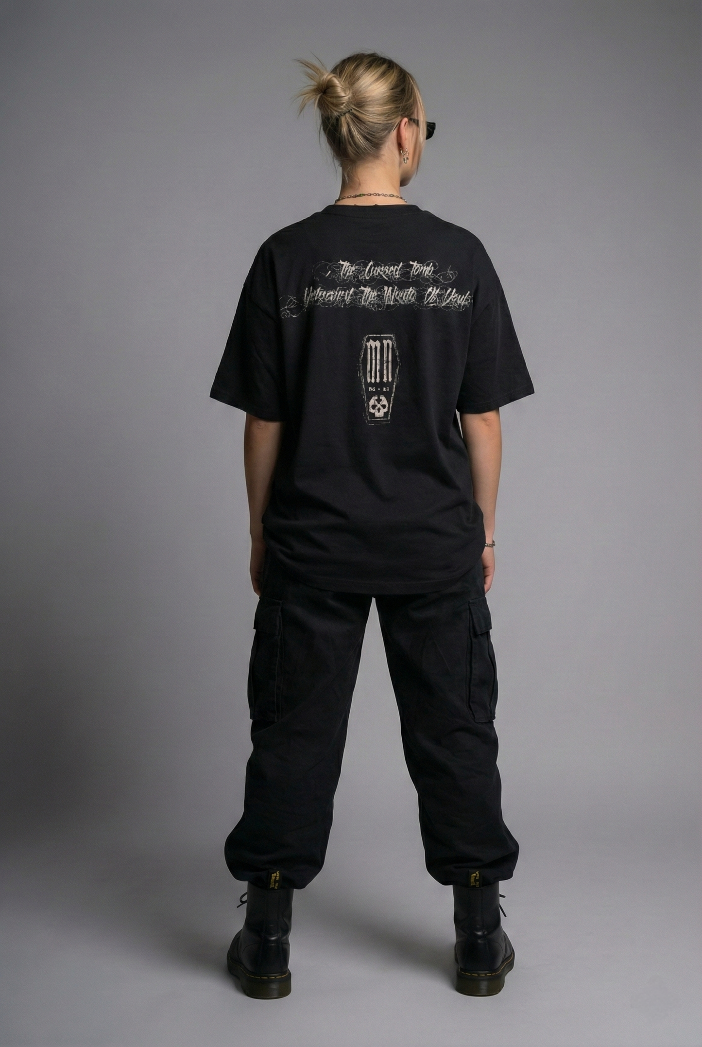 Back from dead oversize t-shirt